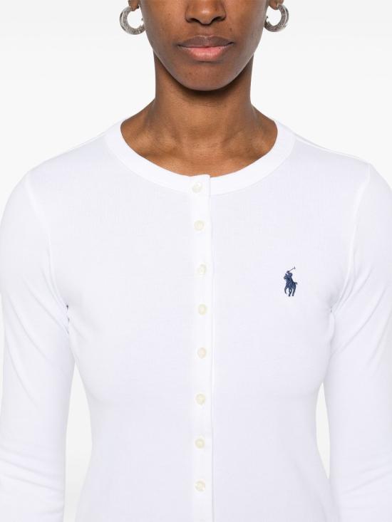 25FW 폴로 랄프로렌 가디건 211941175004 WHITE DOM - POLO RALPH LAUREN