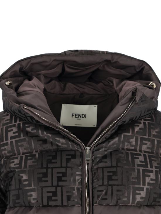 25FW 펜디 숏패딩 FAN225 AT91 F1T6H Brown - FENDI