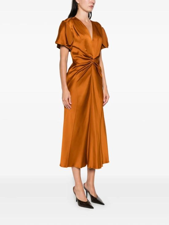26SS 빅토리아 베컴 롱 원피스 1126WDR005195D3178 Gold - VICTORIA BECKHAM