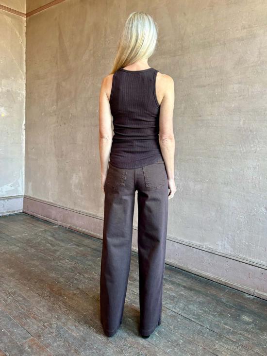  사블린 민소매 티셔츠 Sabiln Jameela 레이서백 탱크탑 - SABLYN