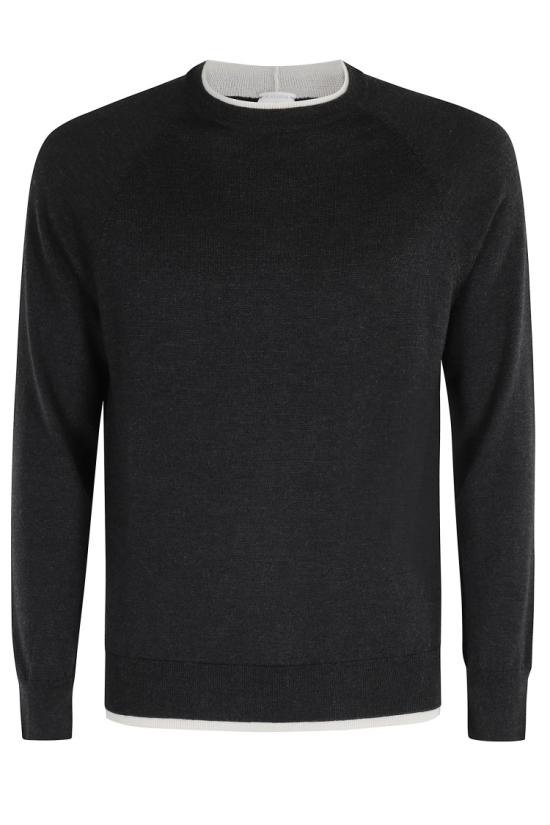 25FW 일레븐티 스웨터 L76MAGL79 MAG0L029 097 Black