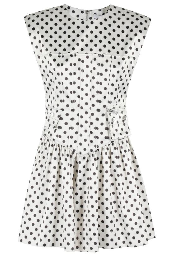 25SS 가니 원피스 W0363 096 White