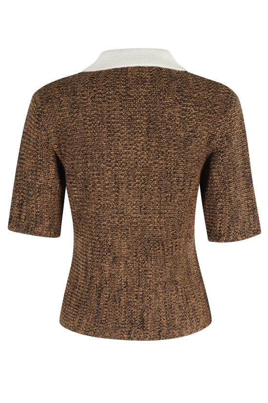 25FW 텔라 폴로 티셔츠 F40015 07T243 097 Pink - TELA