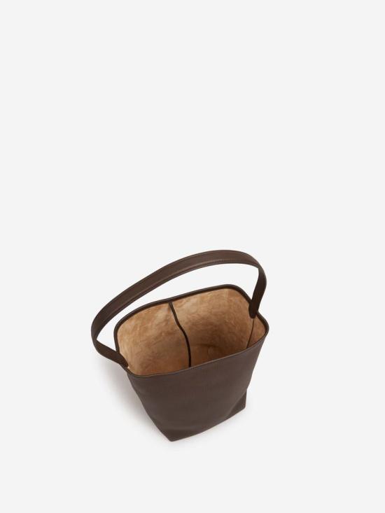 25FW 더로우 숄더백 W1313L129DEO DEEP BROWN DOM - THE ROW