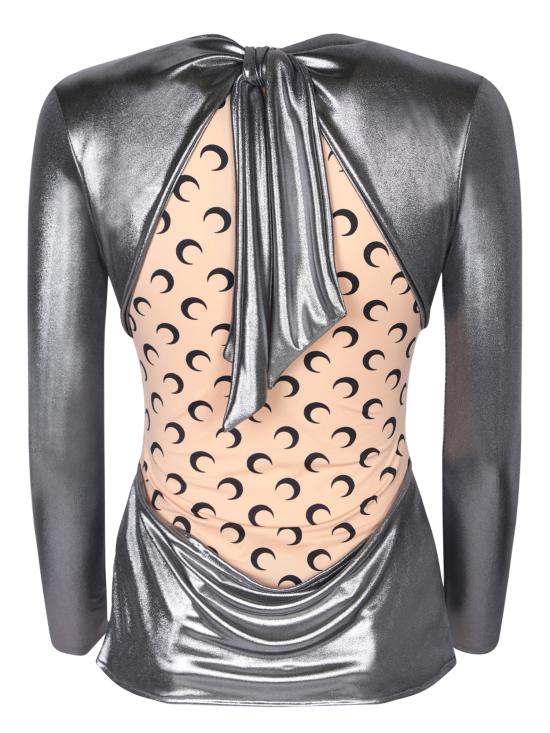 25FW 마린세르 긴팔 티셔츠 WTO386 RJER0015 MT10 Metallic - MARINE SERRE