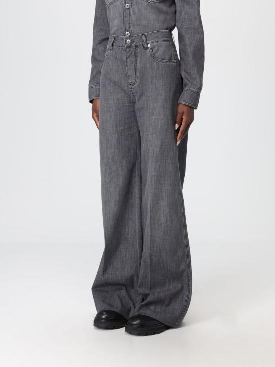 25FW 보테가베네타 데님 팬츠 841027V5S00 1003 Black - BOTTEGA VENETA