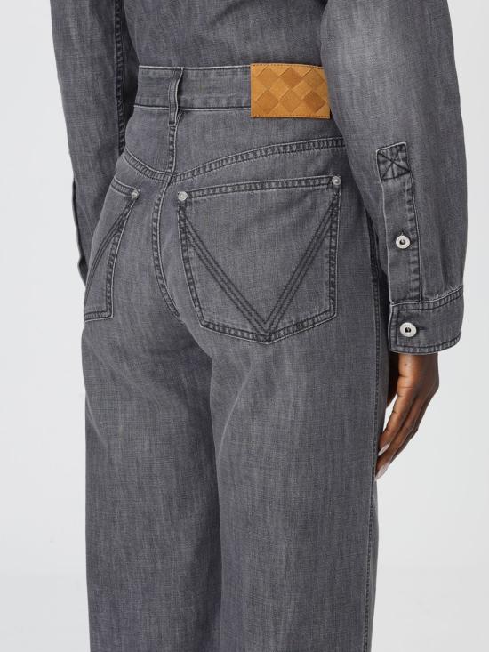 25FW 보테가베네타 데님 팬츠 841027V5S00 1003 Black - BOTTEGA VENETA