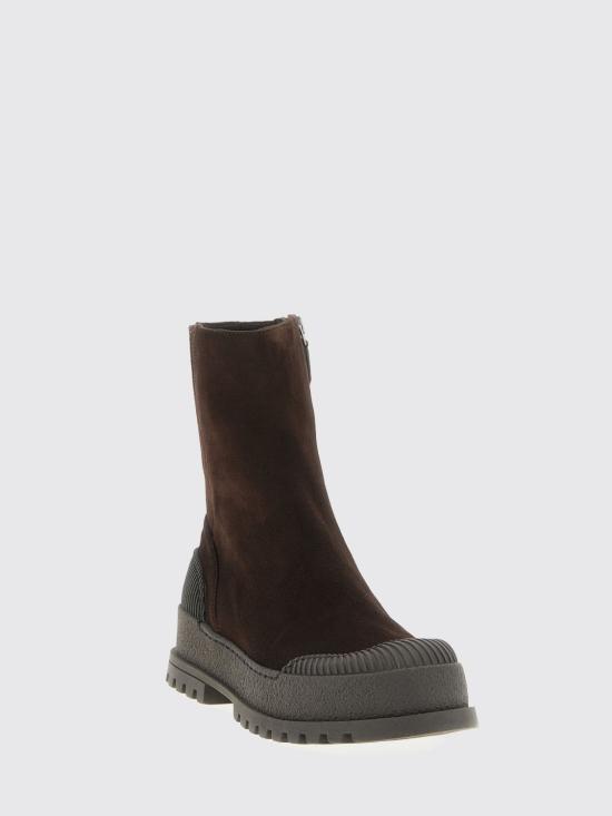 25FW 아쿠아주라 뮬/슬리퍼 RGDFLAB0SUE ESPRESSO Brown - AQUAZZURA