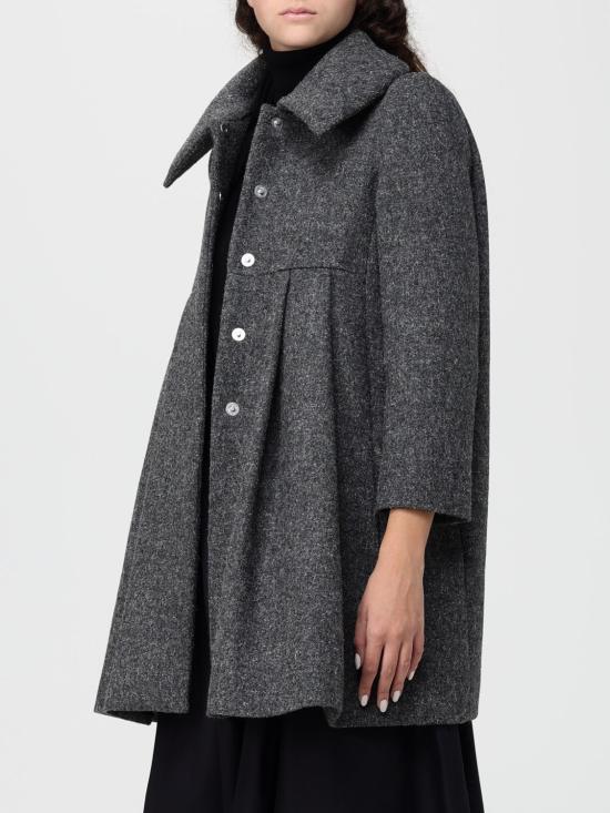 25FW 모스키노 코트 6075414 1496 Grey - MOSCHINO