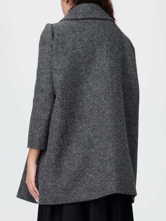 25FW 모스키노 코트 6075414 1496 Grey - MOSCHINO