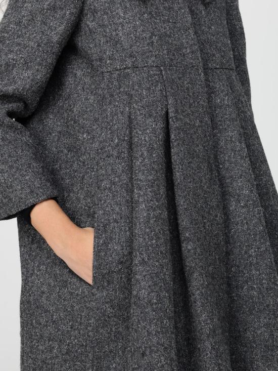 25FW 모스키노 코트 6075414 1496 Grey - MOSCHINO