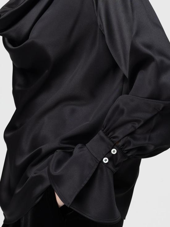 25FW 핑코 블라우스 105961A2YM Z99 Black - PINKO