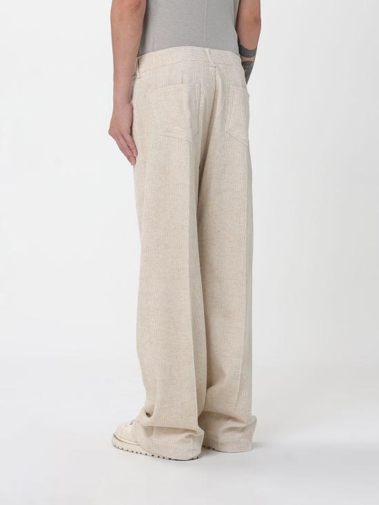 25FW 릭 오웬스 스트레이트 팬츠 RU02E1333MLC 21 Natural - RICK OWENS