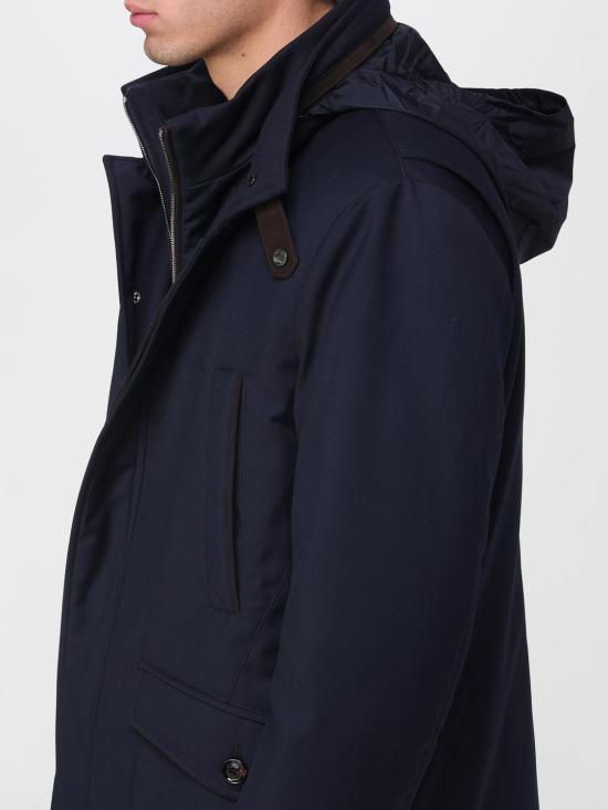 25FW 무레르 코트 MOUGI101185TEPA184 U0402 Blue - MOORER