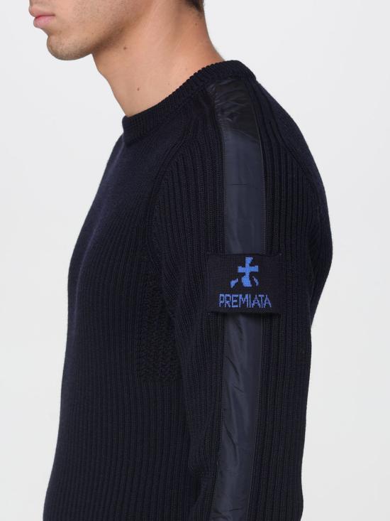 25FW 프리미아타 스웨터 PMG26T Blue - PREMIATA