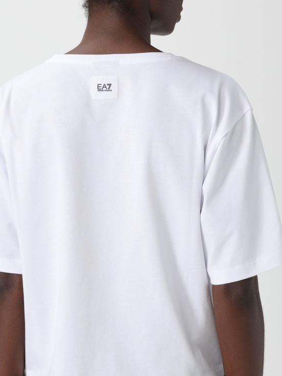 25FW 엠포리오 아르마니 반팔 티셔츠 7W000663AF12957 U0002 White - EMPORIO ARMANI