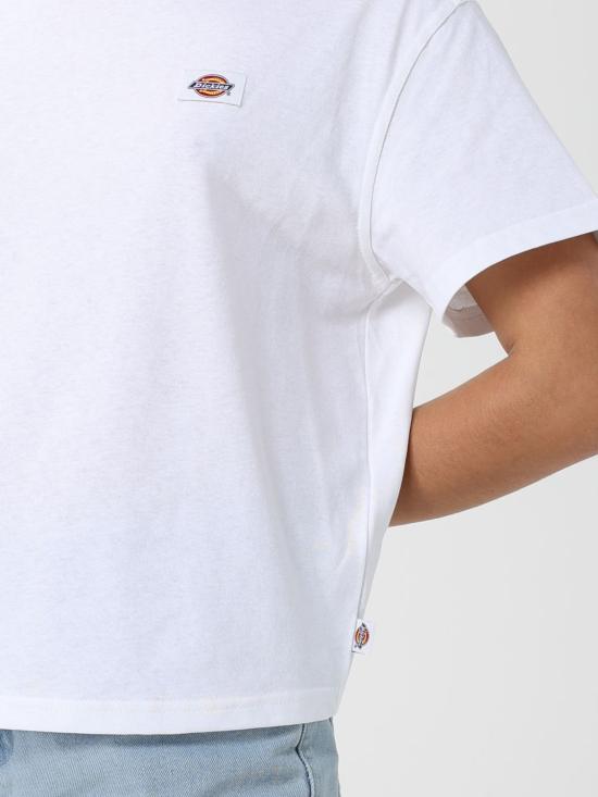25FW 디키즈 반팔 티셔츠 DK0A4Y8L WHX1 White - DICKIES