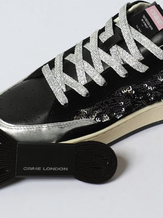 25FW 크라임런던 뮬/슬리퍼 25201AA8 20 Black - CRIME LONDON