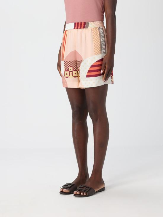 25FW 펜디 숏팬츠 FR6643AUQM F1SAW Red - FENDI