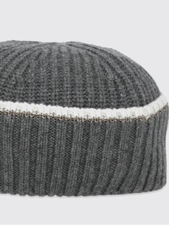 25FW 브루넬로 쿠치넬리 비니 M12506379 CJF19 Grey - BRUNELLO CUCINELLI