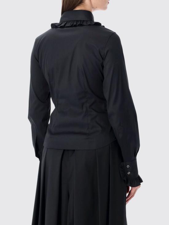 25FW 비비안웨스트우드 셔츠 1501006CW018M N401 Black - VIVIENNE WESTWOOD