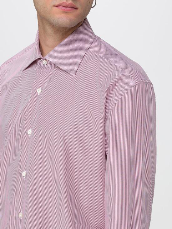 25FW 마짜렐리 셔츠 4564 ROSSO E BIANCO Red - MAZZARELLI