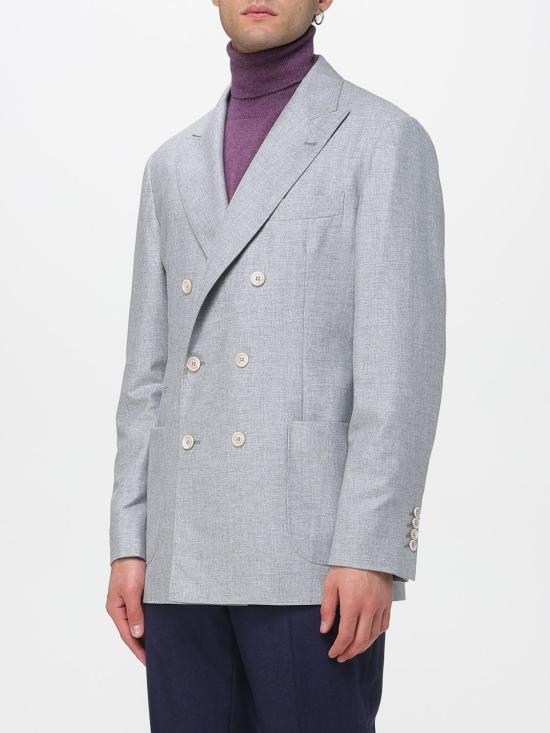25FW 브루넬로 쿠치넬리 수트 자켓 MR4367BBD C031 Grey - BRUNELLO CUCINELLI