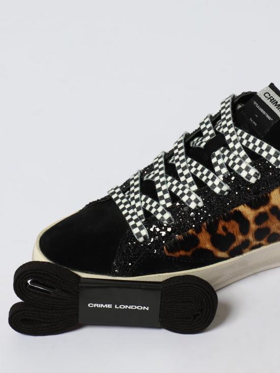 25FW 크라임런던 뮬/슬리퍼 25007AA8 68 Black - CRIME LONDON