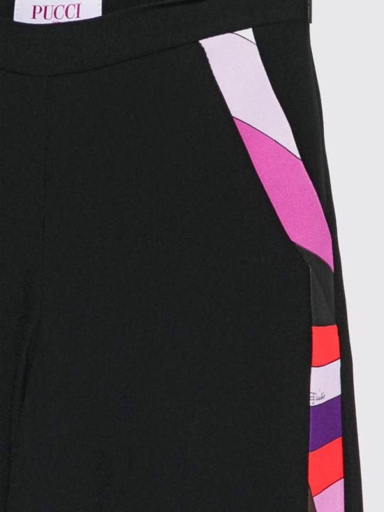 25FW [키즈] 푸찌 트레이닝/조거 팬츠 PX6A70K0222 930 Black - PUCCI