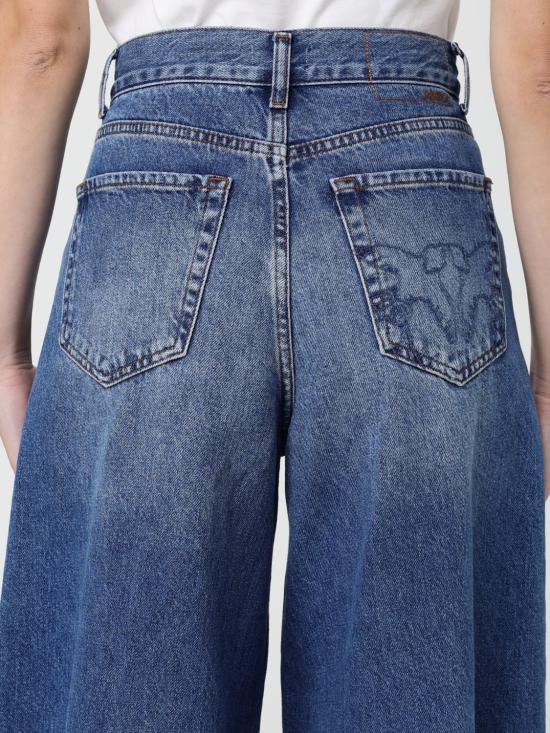 25FW 핑코 데님 숏팬츠 104646A2RU PJV Denim - PINKO