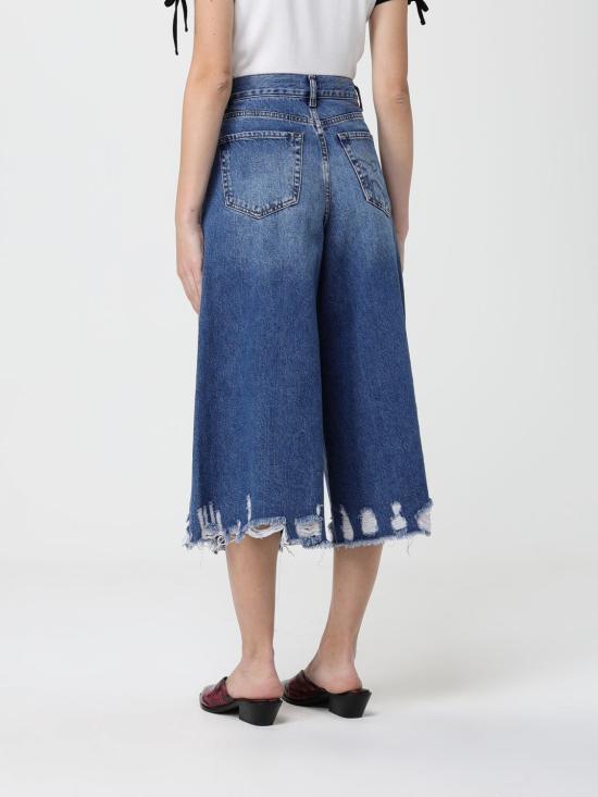 25FW 핑코 데님 숏팬츠 104646A2RU PJV Denim - PINKO