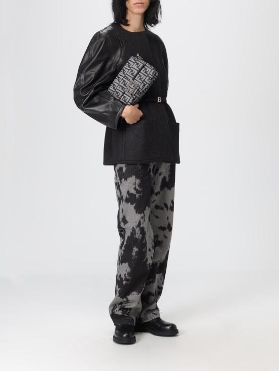 25FW 펜디 코트 FJ7650AJ0K F0TAZ Grey - FENDI