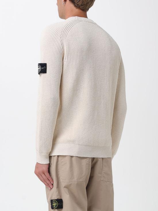 25FW 스톤 아일랜드 스웨터 5100012S00TA v0093 Ivory - STONE ISLAND