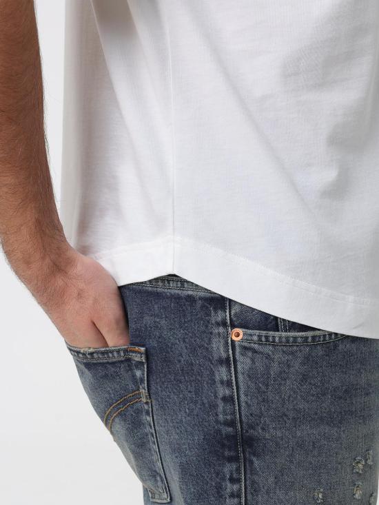 25FW 팜앤젤스 반팔 티셔츠 PMAA10BF25JER001 0310 White - PALM ANGELS