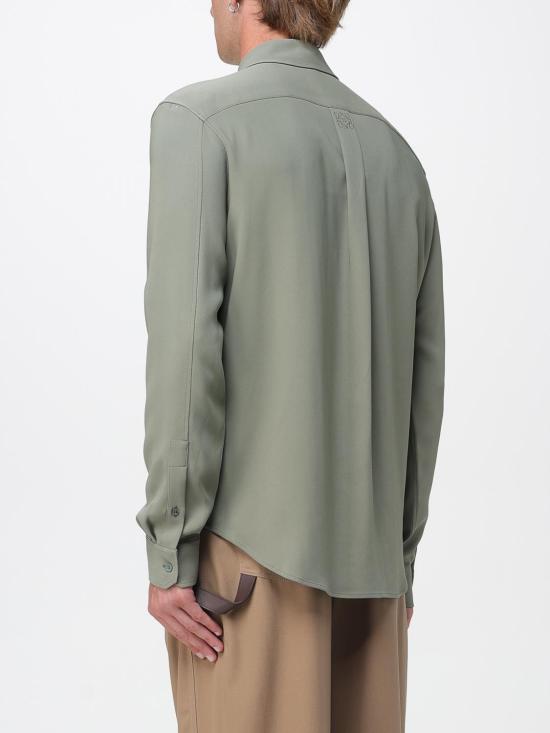 25FW 로에베 긴팔 셔츠 H526Y05WEV 4160 Green - LOEWE