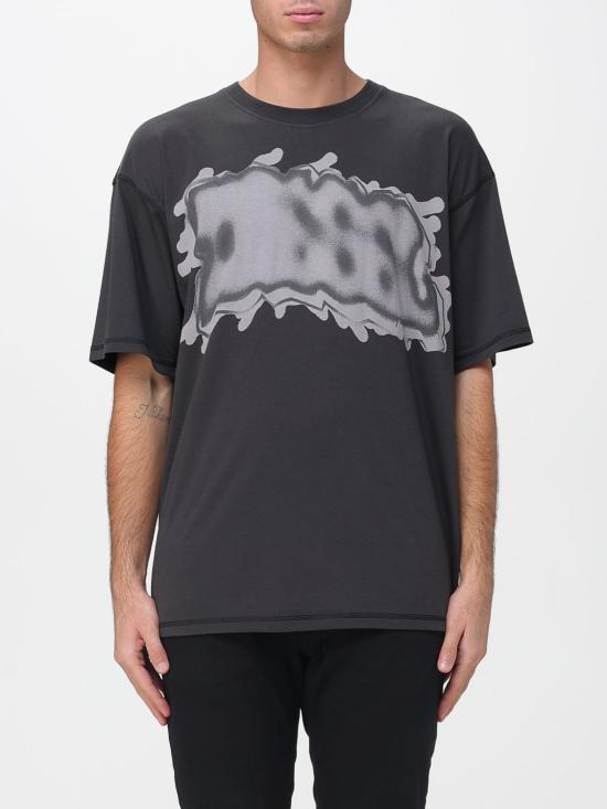 25FW 디젤 반팔 티셔츠 A215640TKCI 93R Grey