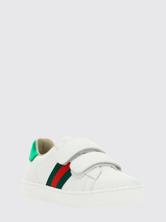 25FW [키즈] 구찌 스니커즈 455448CPWP0 9085 White - GUCCI
