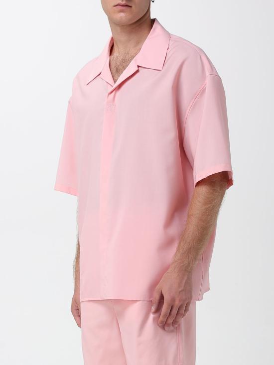 25FW 로에베 반팔 셔츠 H526Y05WEW 7130 Pink - LOEWE