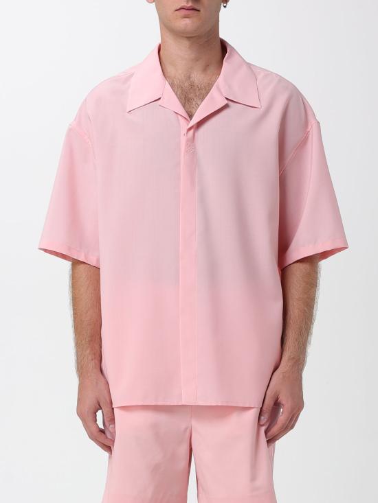 25FW 로에베 반팔 셔츠 H526Y05WEW 7130 Pink