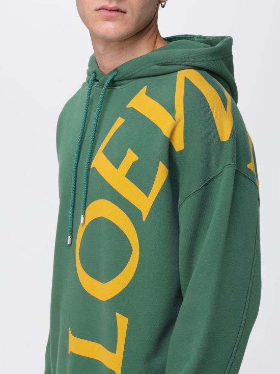 25FW 로에베 긴팔 티셔츠 H526Y25X65 4110 Green - LOEWE