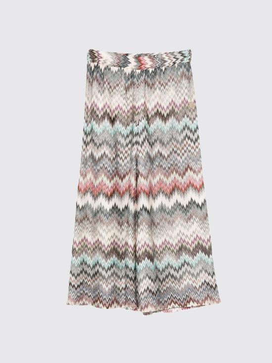 25FW [키즈] 미소니 트레이닝/조거 팬츠 MX6B10Q0094 999 Multicolor - MISSONI