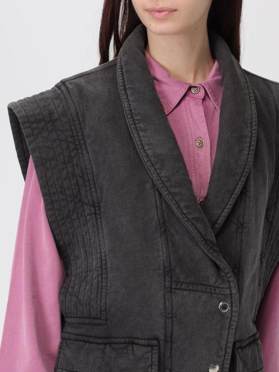 25FW 이자벨마랑에뚜왈 베스트 VE0345FAB1M02E 02FK Black - ISABEL MARANT ETOILE