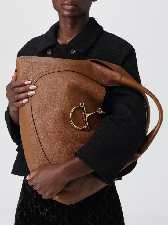 25FW 구찌 소프트빗 맥시 숄더백 837466AAEAO 2718 Leather - GUCCI