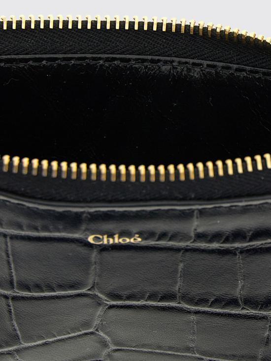 25FW 끌로에 클러치/파우치 CH25WP535Q29 001 Black - CHLOE