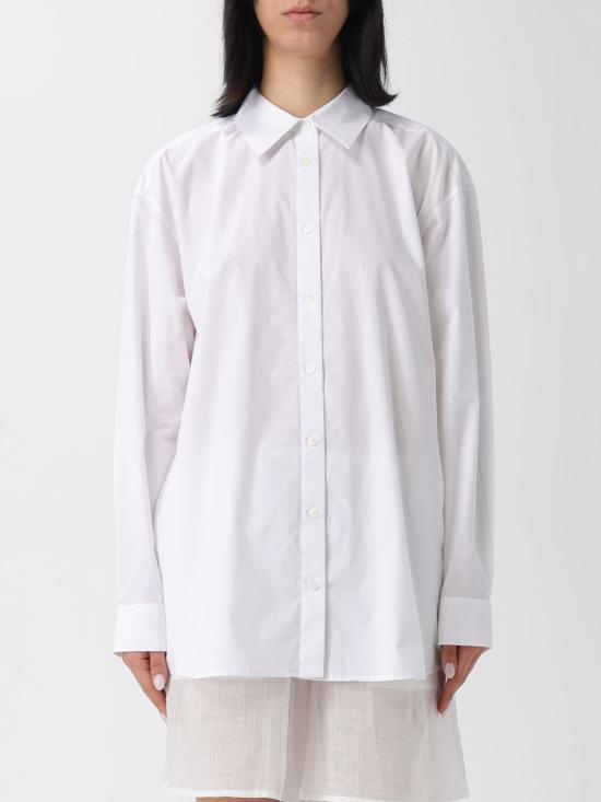 25FW 토템 블라우스 252WRT0480FB0415 047 White