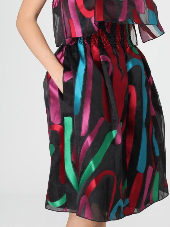 25FW 엠포리오 아르마니 롱 원피스 EW002874TE17111 M8166 Multicolor - EMPORIO ARMANI