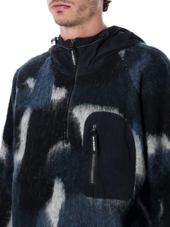 25FW 앤드원더 긴팔 티셔츠 5745284063 404 Black - AND WANDER