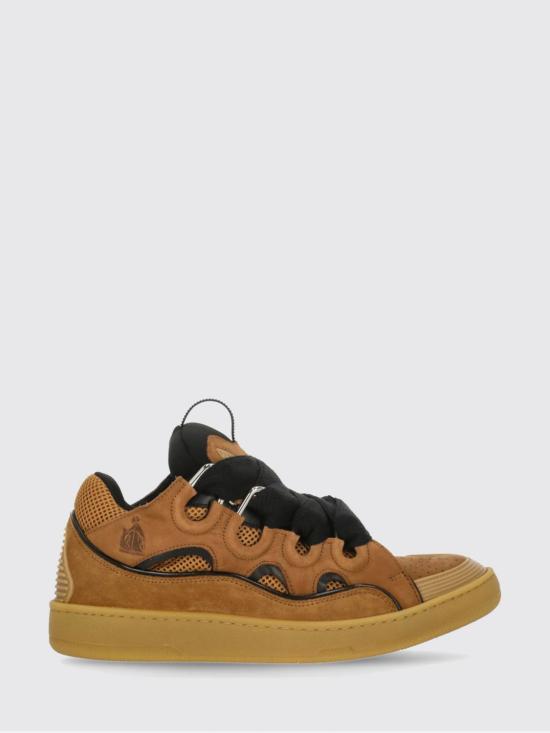 25FW 랑방 스니커즈 FUSKDK12BICOE25 841 Honey