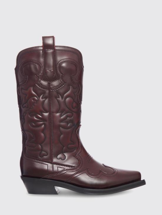 25FW 가니 부츠 S3167 070 Black