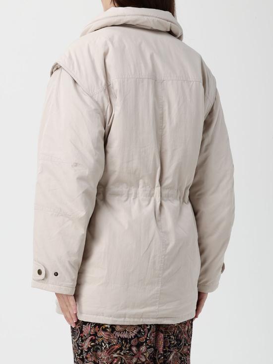 25FW 이자벨마랑에뚜왈 다몬 코트 MA0428FAC3G01E 23EC Beige - ISABEL MARANT ETOILE